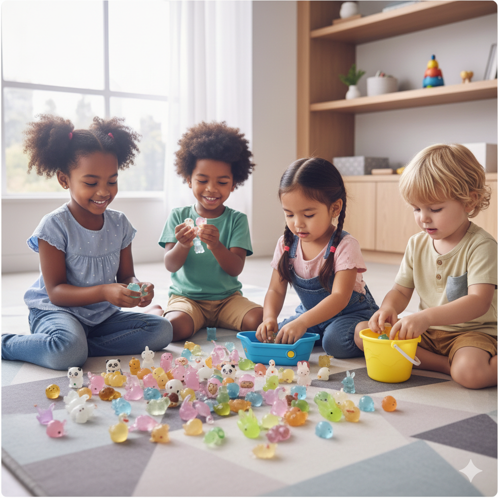 Luminous Cartoon Animal Model Toy