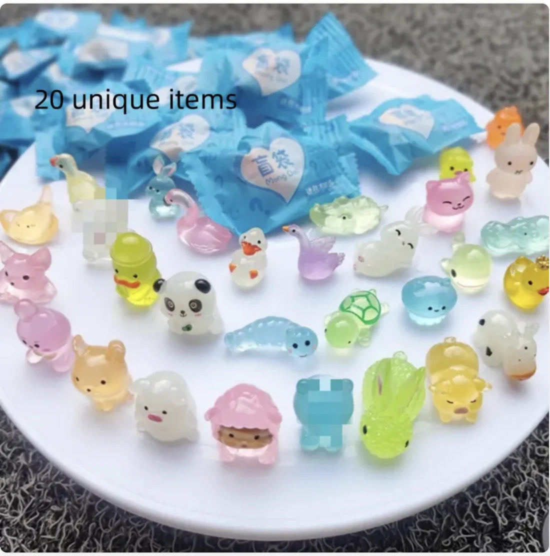 Luminous Cartoon Animal Model Toy
