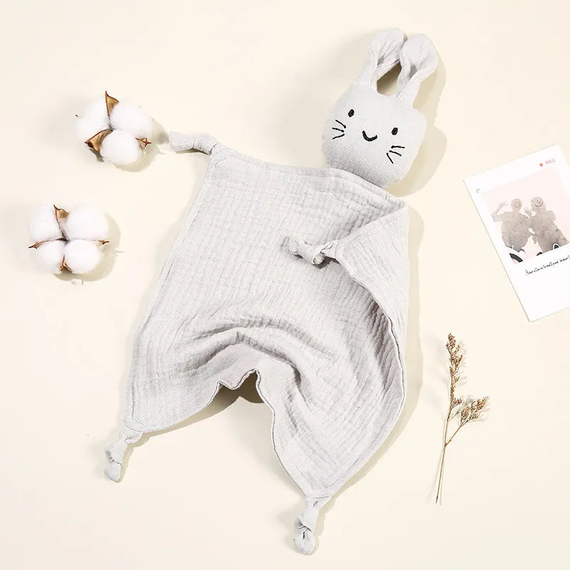 Children's Double-Layer Cotton Gauze Hug Blanket